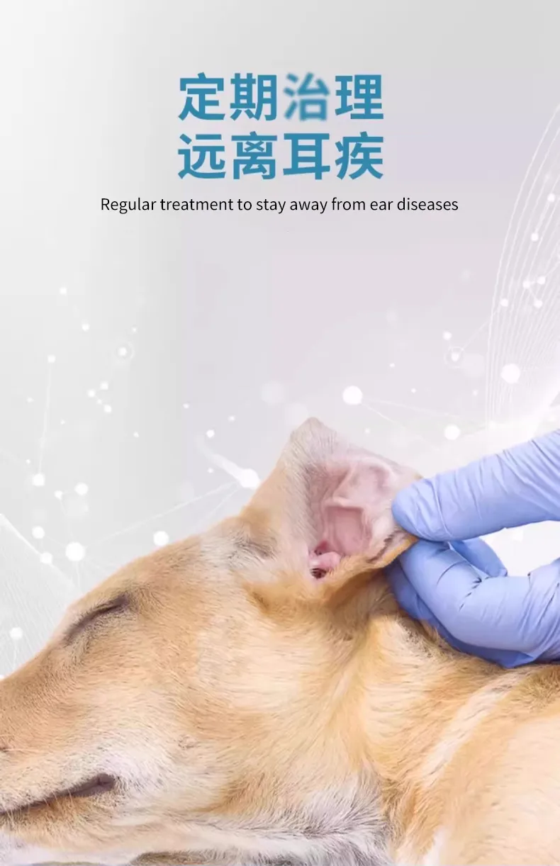寵物滴耳劑抗菌耳疾預防耳道問題耳藥護理OEM貼牌代加工