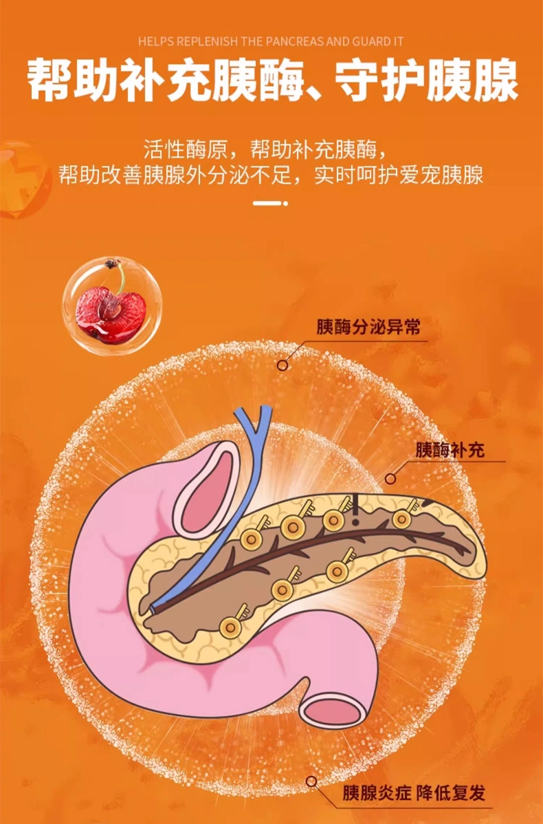 爬寵胰酶蜥蜴專(zhuān)用胰酶制劑提升消化酶活性促吸收營(yíng)養(yǎng)保健OEM貼牌