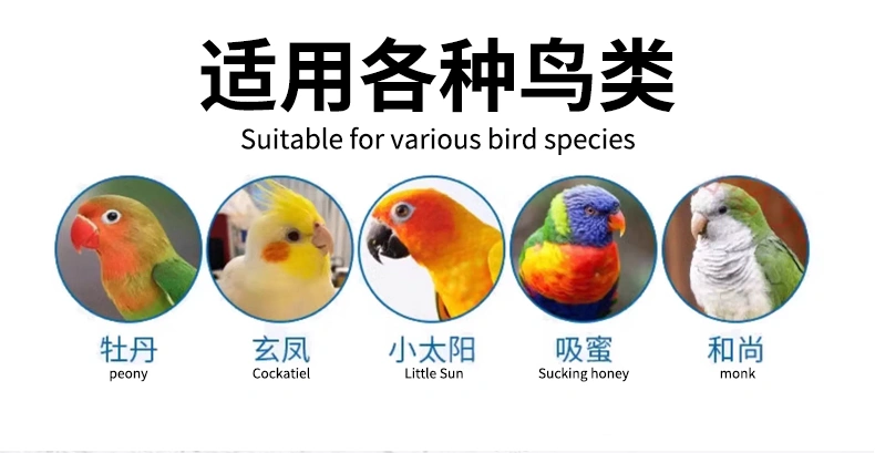 鸚鵡霉菌凈鳥類專用調理腸道去霉凈鸚鵡飼料脫霉劑OEM貼牌加工